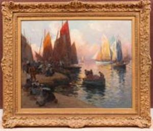 L"arrivee Des Pecheurs Douarnenez