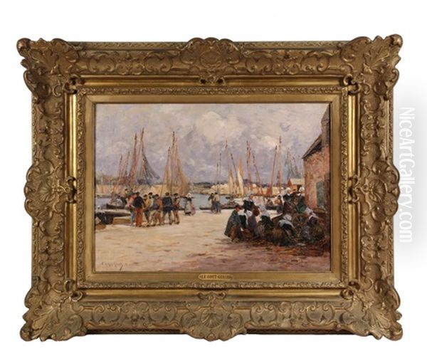 Harbor Scene, Concerneau - view 1