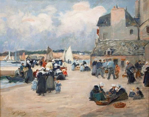 Animation Sur Le Port De Concarneau - view 1