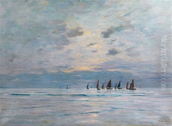 Voiliers Sur La Mer - view 1