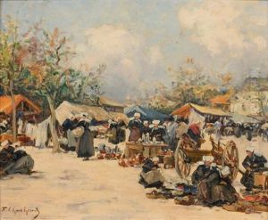 Marche Breton by Fernand Marie Eugene Legout-Gerard