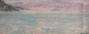 La Baie De St. Tropez by Fernand Marie Eugene Legout-Gerard