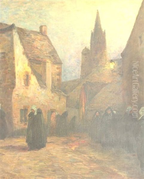 Animation Nocturne Rue Monte Au Ciel A Douarnenez - view 1
