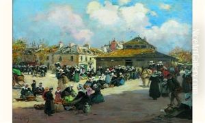 Marche Breton by Fernand Marie Eugene Legout-Gerard