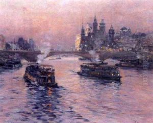Paris, Le Pont De L'alma Et Les Pavillons Etrangers Paris, Le Pont De L'alma Et Les Pavillons Etrangers