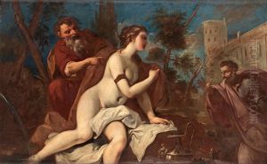Susanna And The Old Men by Antonio Bellucci
