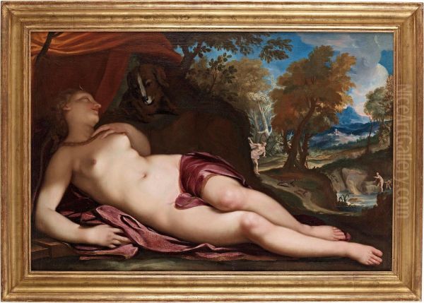 Arcaian Landscape With Diana - view 1