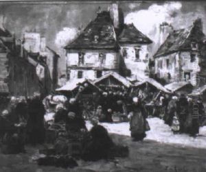 Marche A Lesneven by Fernand Marie Eugene Legout-Gerard