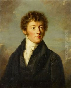 Portrait De Charles De Lerber (+ Portrait De Suzanne De Lerber, Nee Glayre; Pair)