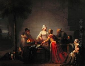 Une Scene De Marche by Pierre Nicolas Legrand de Lerant
