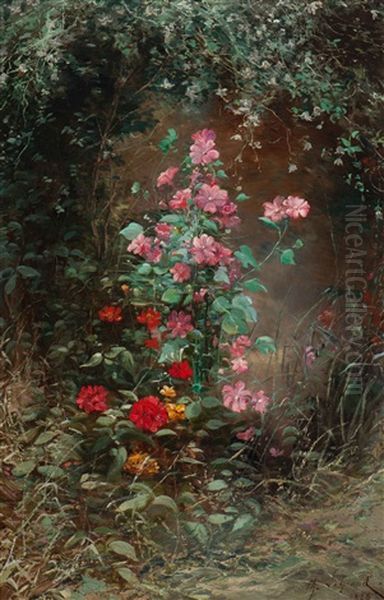 Abundance Of Flowers In The Forest - view 1