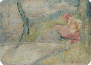 Le Repos Champetre by Louis Legrand
