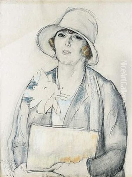 Femme Au Chapeau - view 1