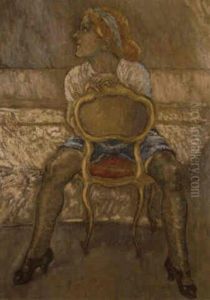 La Rousse Aux Bas Noirs by Louis Legrand