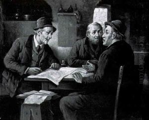 At The Tavern by Paul Emmanuel Legrand