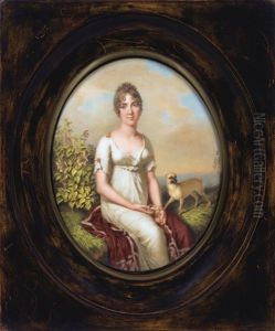 Portrait De Hortense De Beauharnais Portrait De Hortense De Beauharnais