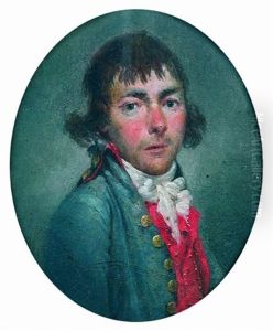 Portrait D'homme A La Redingote Bleue