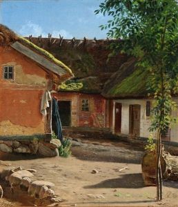 Sunshine In A Courtyard