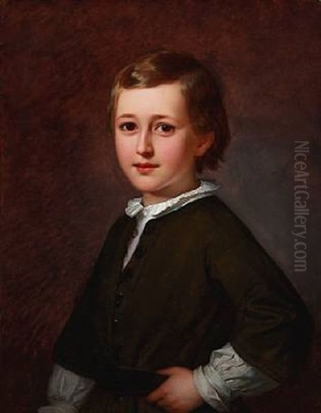 Portrait Of The Danish Ballet Master And Choreographer August Bournonville's Son Edmond Mozart August Bournonville - view 1