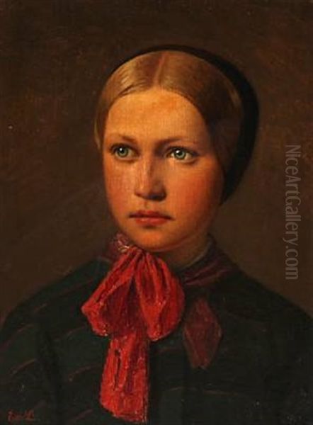 Portrait Of A Girl With Bonnet - view 1