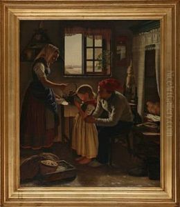 Interior With A Fisher Family From Skovshoved Neighbourhood, Denmark