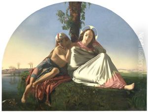 Tobias And The Angel by Henri Lehmann