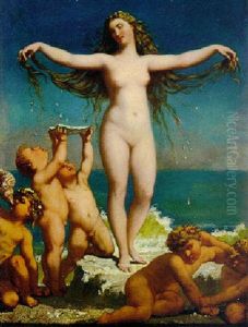 Venus Anadyomene by Henri Lehmann