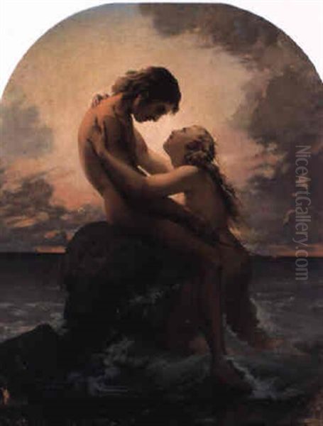 Le Pecheur Et La Nymphe - view 1