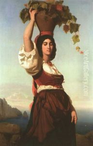 Jeune Femme Au Caraco Rouge Jeune Femme Au Caraco Rouge