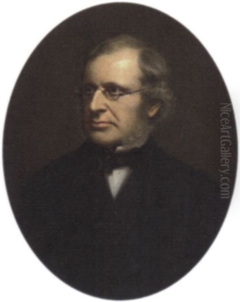 Portrait Of A Gentleman In A Black Jacket And Red Bow-tie - view 1