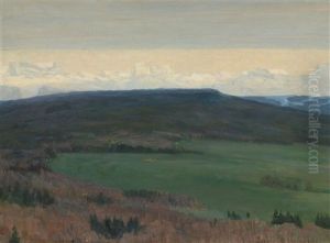 View From Loorenkopf by Wilhelm Ludwig Lehmann