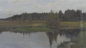Fruhlingshafte Bachpartie