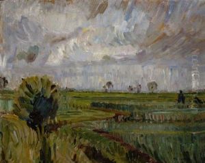 Fruhlingslandschaft Im Dachauer Moos