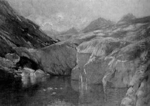 Der Martelensee Im Wallis by Wilhelm Ludwig Lehmann