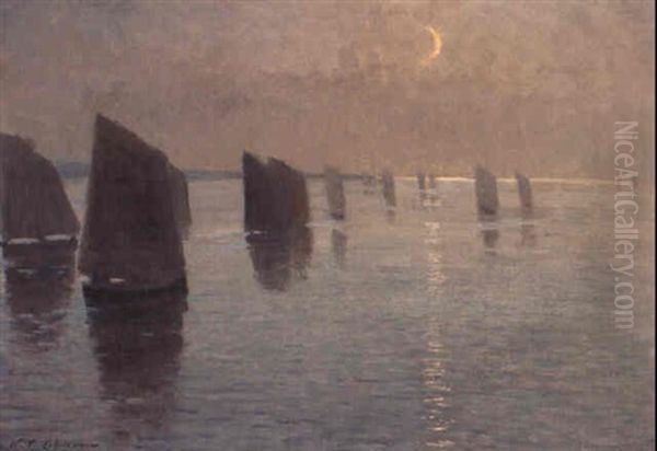 Evening Calm, Concarneau - view 1