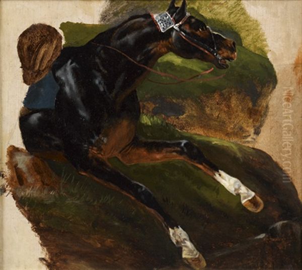 Un Cheval De Course (study) - view 1