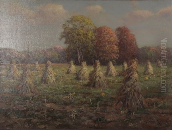 Haystacks - view 1