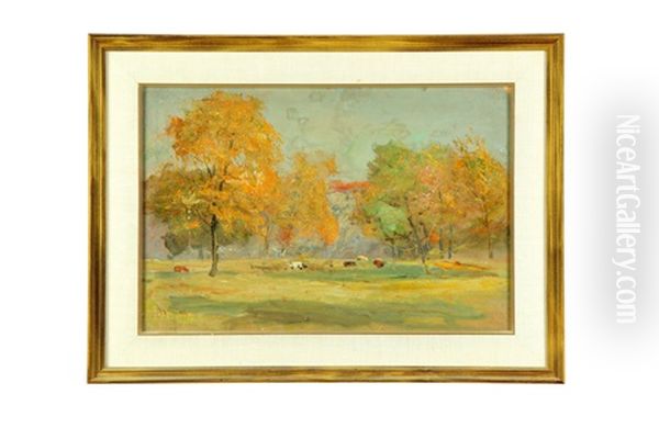Pasture With Cows - view 1