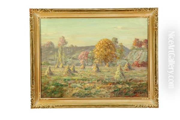 Haystacks - view 1