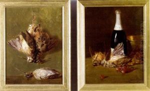 Still Life With Game (+ Another Similar; Pair)