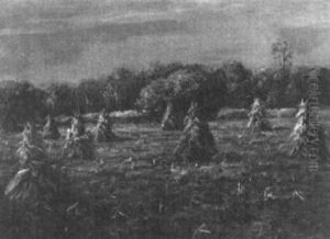 Haystacks by Adam Lehr