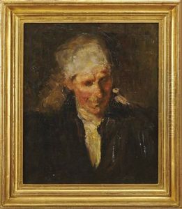 Portrait Einer Alten Frau by Wilhelm Leibl