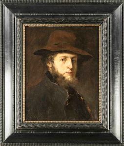 Portrait Des Malers Victor Muller