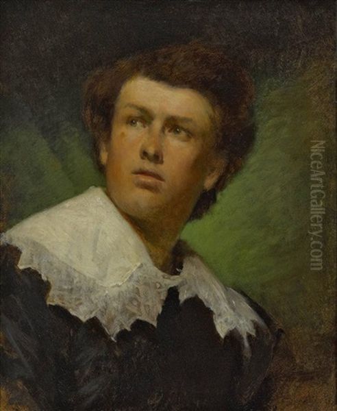 Bildnis Von Leibls Kameraden Dahlmeyer - view 1