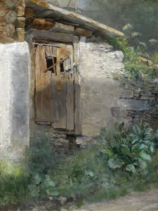 Eine Stalltur (study) Eine Stalltur (study)