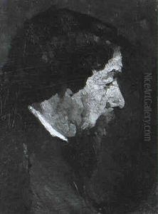 Herrenportrait by Wilhelm Leibl