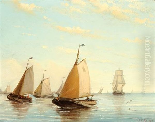 Sailing Boats On The Water - view 1
