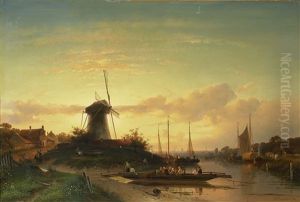 Die Fahre by Charles Henri Leickert