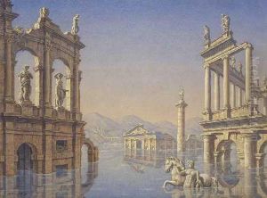 Antikes Architekturcapriccio.