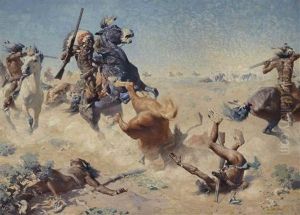 The Narrowing Circle by William Robinson Leigh